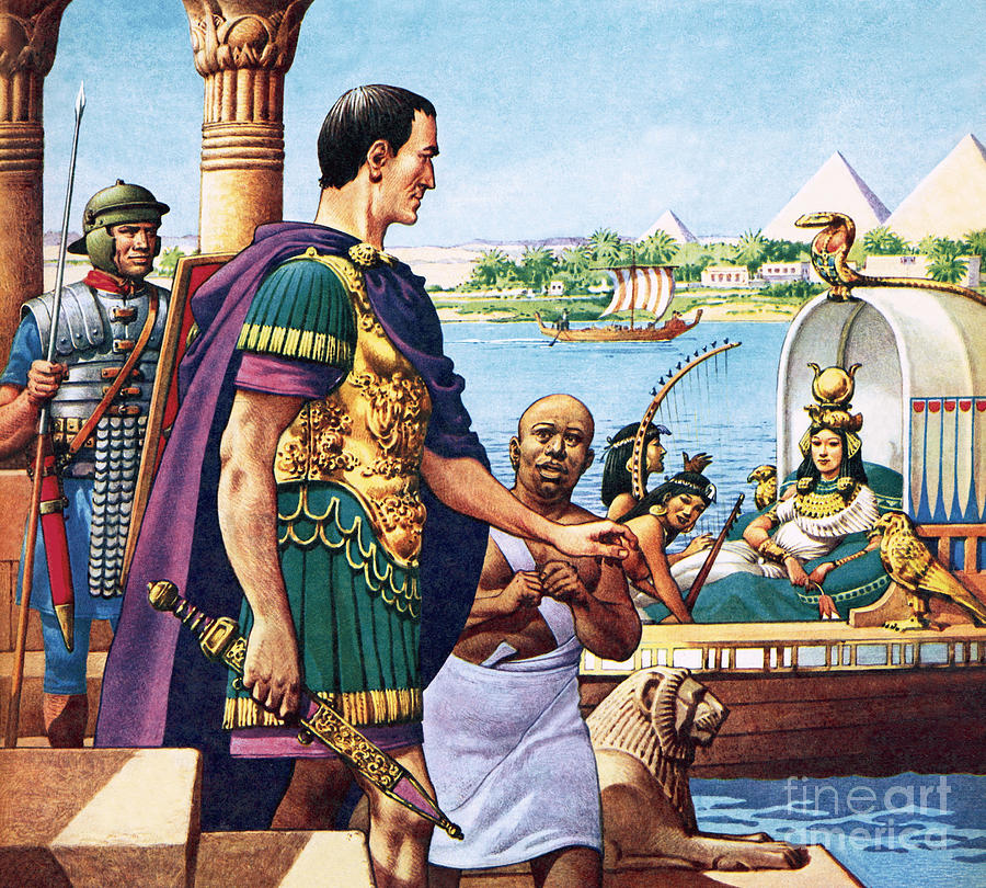 hallaboutafrica's tweet photo. End of an historic romance. Today (April 10) in 47BC Roman Emperor Julius Caesar ends his affair with Egypt's Queen Cleopatra, after making her Egypt's sole ruler by defeating her half-brother Ptolemy. More here on today's Calendar of African History: https://t.co/aiSSFi9Pst https://t.co/ssqSdCzOmY