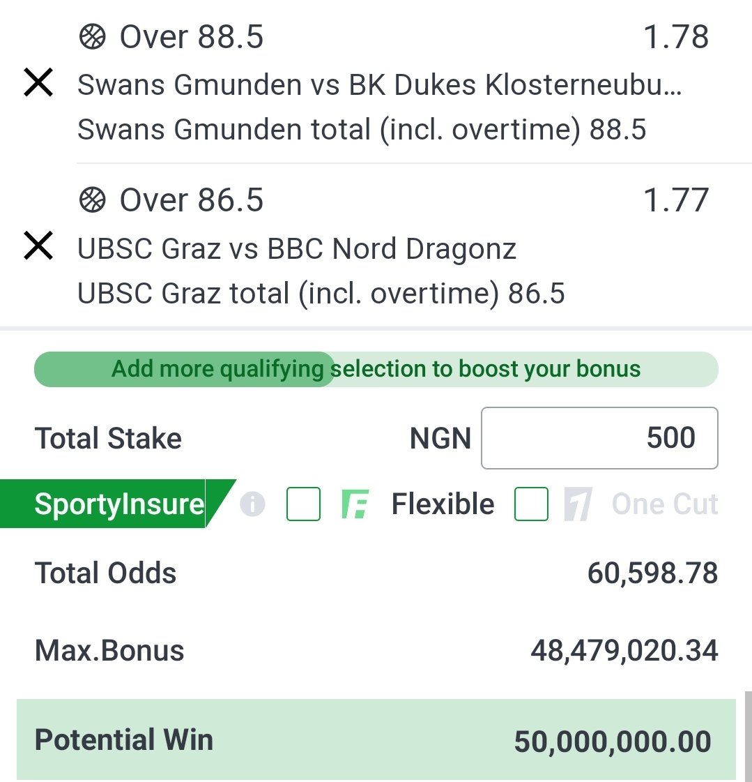 ElishaChikodir1's tweet photo. Sportybet Users 🤑 💥

600 Odds Edit came home yesterday 🤯🤯

Let's go again!! 

60k odds from me ✅
500 to win 50Million 💰 🙌 

Get the code and my best edit here on my telegram 👇🏾

https://t.co/mNW1E5ywZp
https://t.co/mNW1E5ywZp
Don’t miss👆🏽 https://t.co/Sym5ZCP2Tw