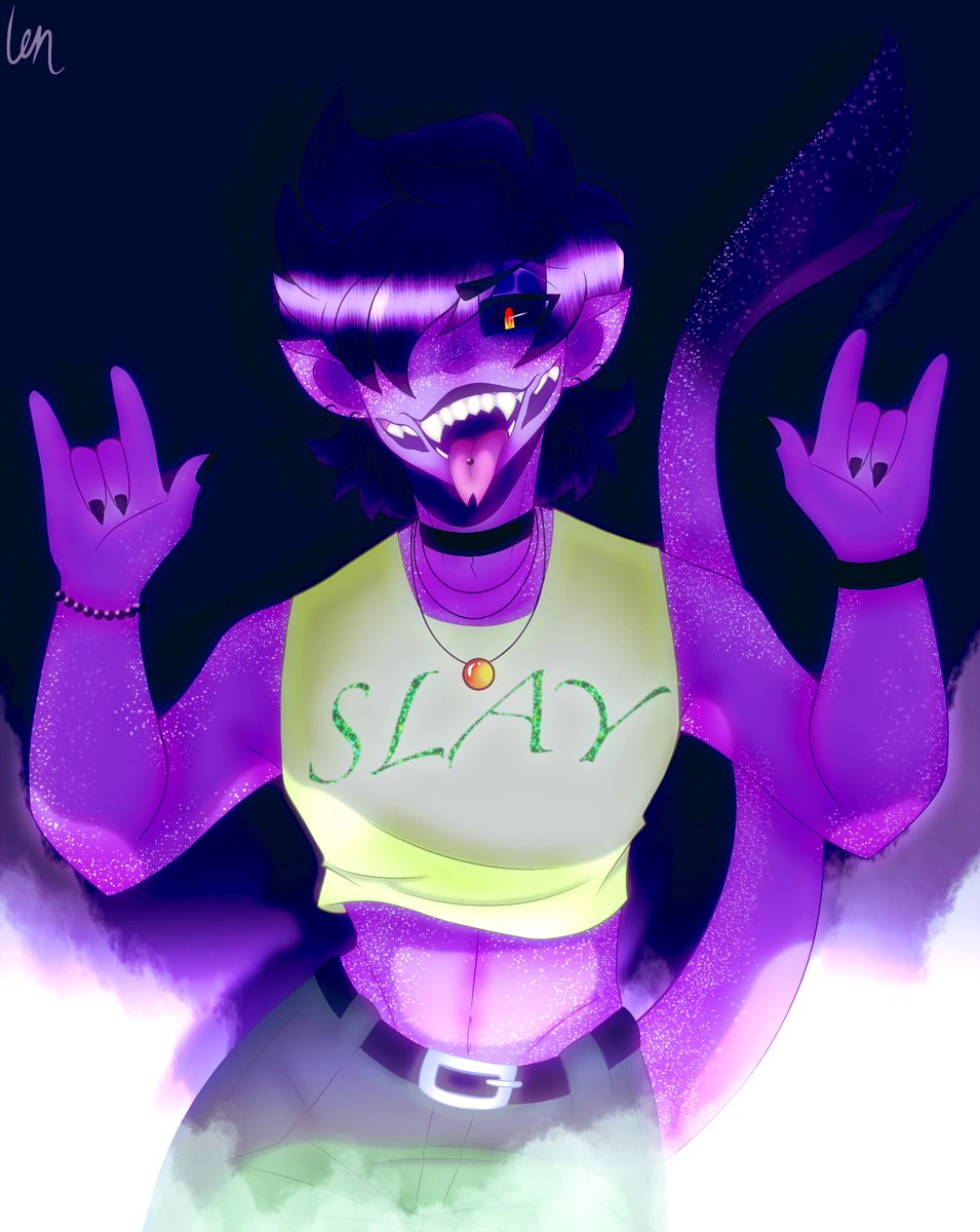 He’s back. He slays so hard 💅✨✨

#OC #ocart #originalcharacter #DeviDeviAcademyOc #ocart