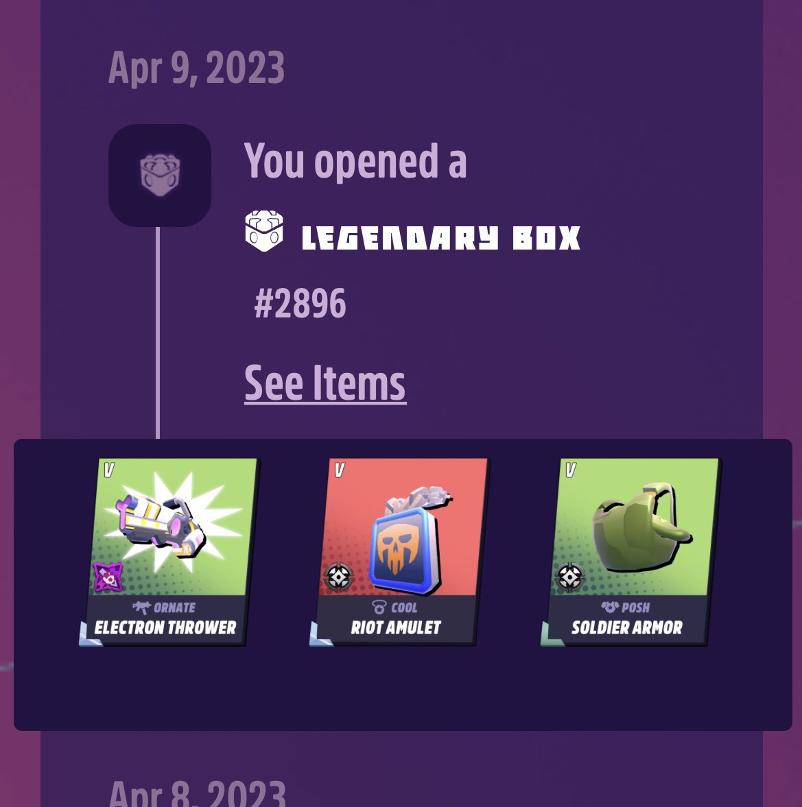 sunolesen's tweet photo. Got my first ever EPIC nft equipment from a @blastroyale blastbox. A riot amulet 🔥🤗

https://t.co/udZS5AeA7D https://t.co/YPq6DBbFg4