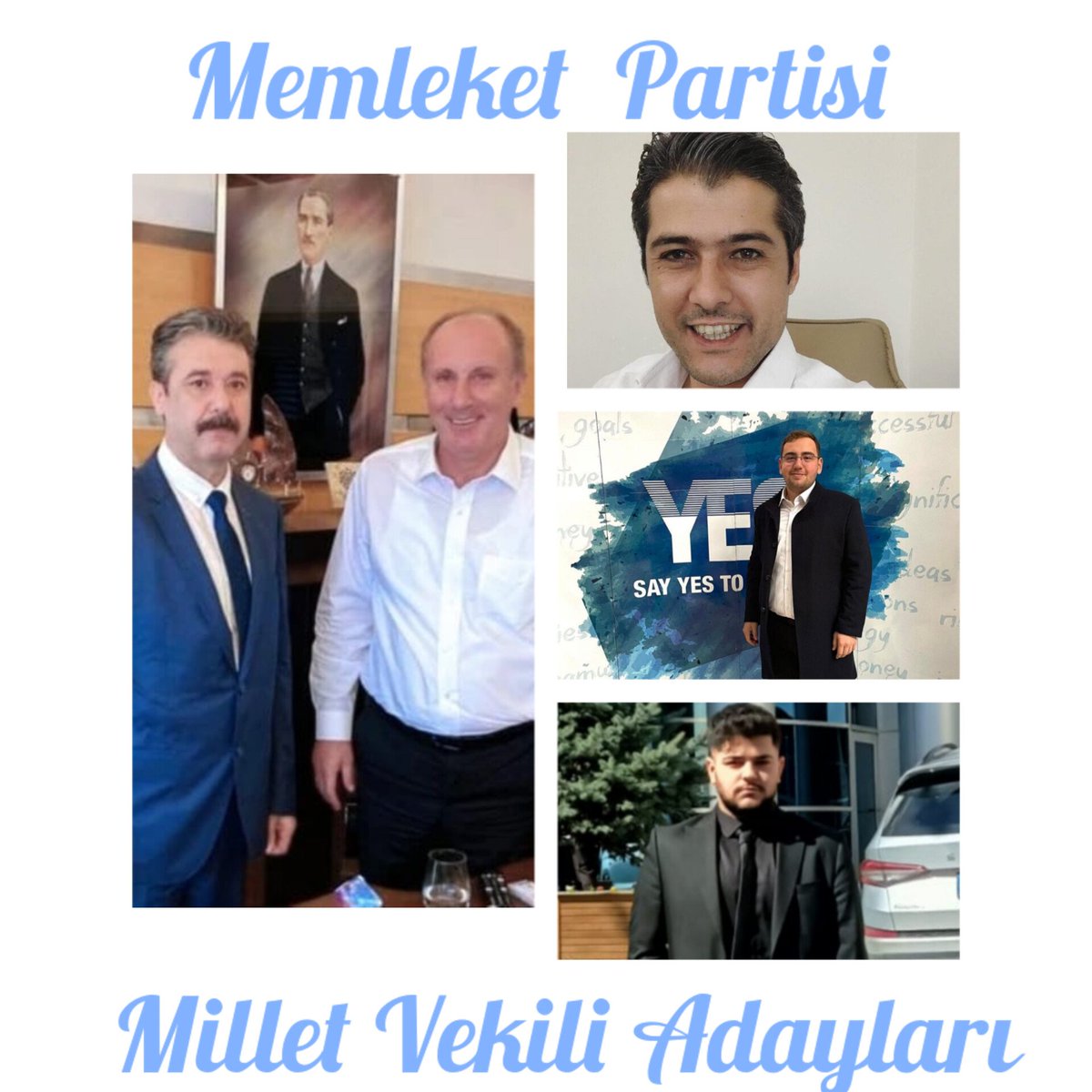 esefgok's tweet photo. Memleket Partisi Osmaniye Milletvekili Aday Listesi belli oldu. 

1- Bekir Levent Ersoylu
2- Ali Öner
3- Furkan İmadoğlu
4- Ali Berat Erkargın https://t.co/IdY9LERQ2I