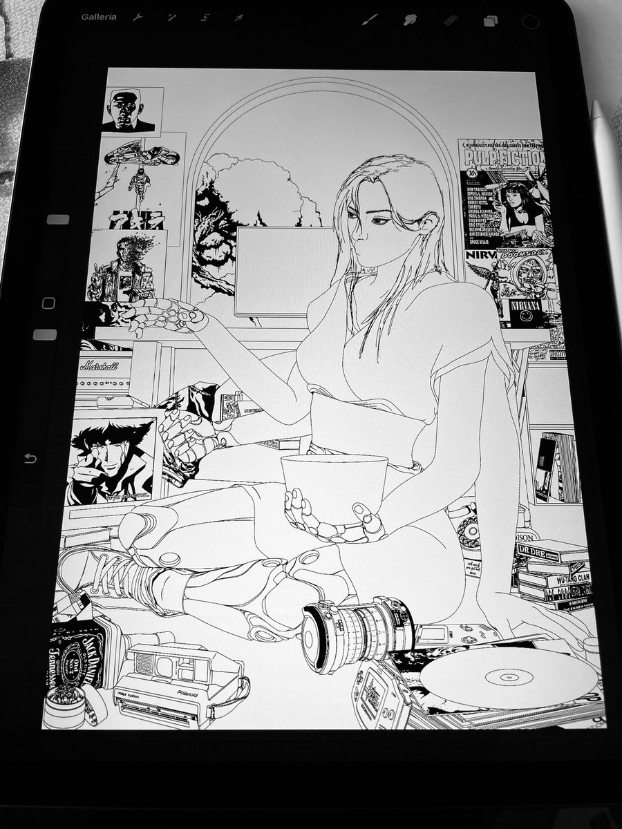 gm 🎧

after a relaxing drawing weekend, i’m ready to face a new week. 

let’s draw ✍️ 

what happens on earth stays on earth.