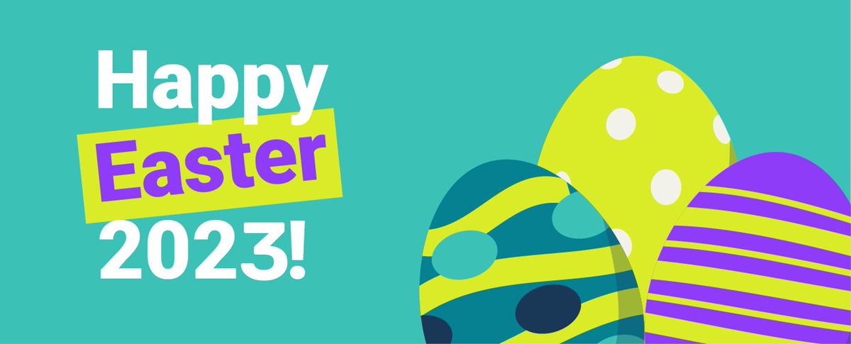 From everyone at Software AG, we'd to wish those that are celebrating a very Happy and Healthy Easter!