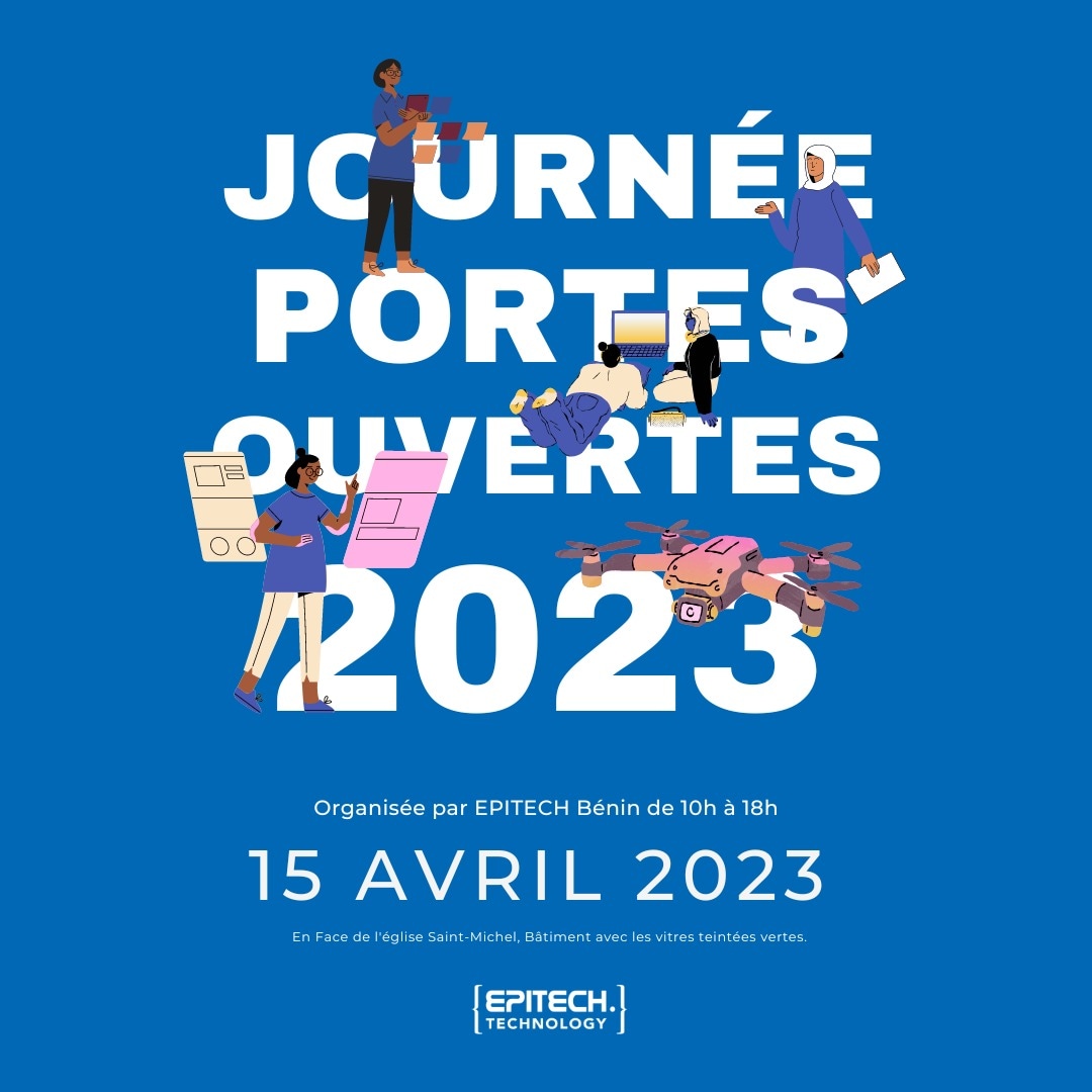 Passionné de technologie ?

Venez découvrir notre école et rencontrer notre communauté d'étudiants lors de notre Journée Portes Ouvertes le 15 avril de 10h à 18h à Epitech Bénin !

Posez vos questions et trouvez la formation qui vous convient. 

#JournéePortesOuvertes