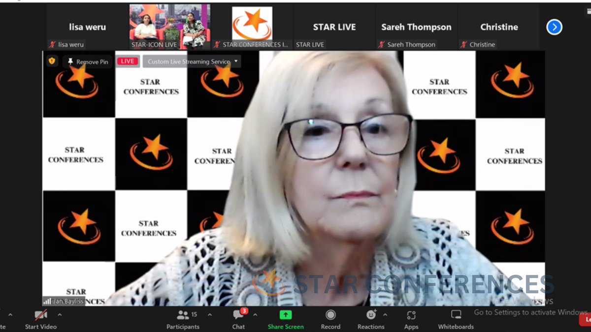 starconfs's tweet photo. Great Speech!! Jan Bayliss

#starconferences
#NewYork #MentalHealth #Women’sWell-Being #Autism
#Behavioraldisorders #Braindisorders #Women #Entrepreneurship #Networking #GenderEquality #WomenEmpowerment #Trauma #Positivity #Psychology #Wellness #Stress #Cognitivedisorders https://t.co/Xd5vqQXa0d
