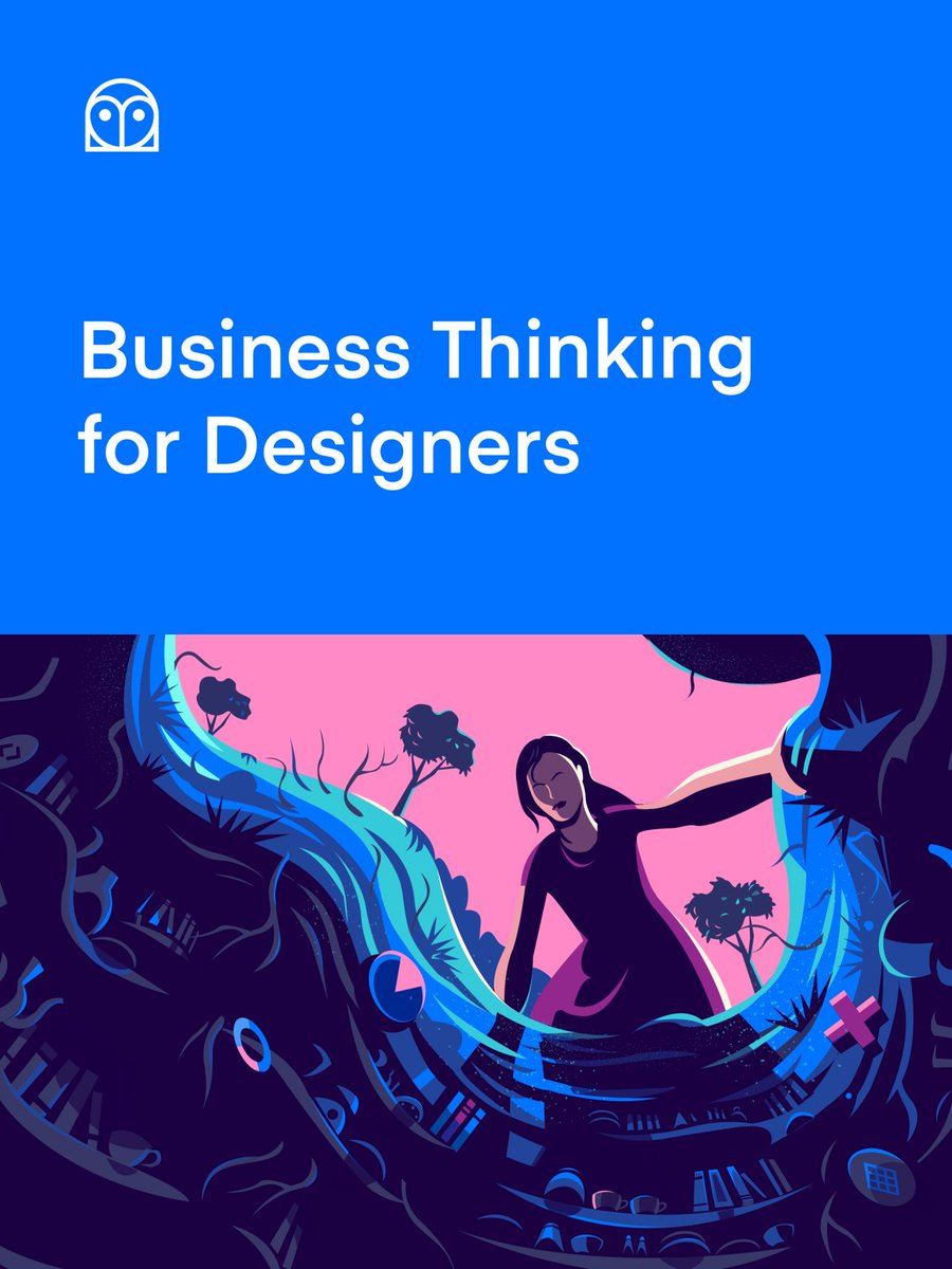Business Thinking for Designers (free eBook + audio book) (designbetter.co/business-think…), a wonderful guide to business for designers, with strategies to effectively communicate with your business partners.

Written by @ryanrumsey.

#ux #design #business