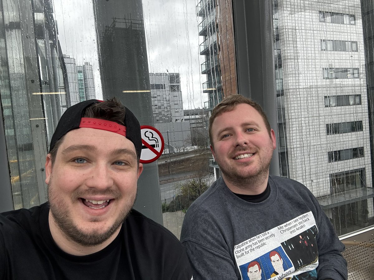 Celebration day 4, here we come! If you see us do t forget to ask Brian about his meme jumper! #YesSWC2023 #StarWarsCelebration2023 #StarWarsCelebrationEurope