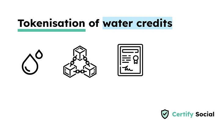 Tokenisation of Water Credits: issue verifiable digital tokens for water credits. #tokenisation #web3 #nfts #watercredits #wateroffsetting