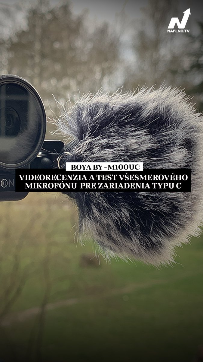naplnotv's tweet photo. Videorecenzia a test všesmerového 🎤 mikrofónu BOYA BY-M100UC pre zariadenia typu C | https://t.co/RL7ro5UOjq

BOYA BY-M100UC je všesmerový, kondenzátorový 🎤 #mikrofón mini veľkosti pre väčšinu zariadení typu C, ktorý stačí pripojiť k Vášmu zariadeniu.

https://t.co/6PzcftaxM5 https://t.co/AxzdzE4sDY