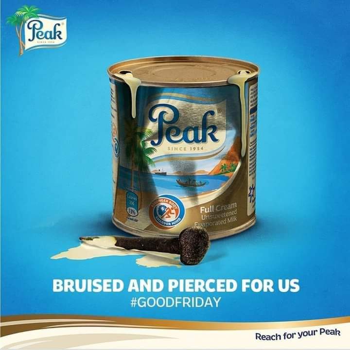 This is religiously insensitive advert that must be condemned. Satanists on the runway created by the Devil. Boycott this tin of blasphemous product called Peak Milk! <a href="/gideonodoma/">Gideon Odoma</a> <a href="/PeakMilk/">Peak Milk</a> <a href="/rccghq/">RCCG</a> <a href="/the_livingfaith/">THE LIVING FAITH 🌍</a> <a href="/dclmhq/">Deeper Life Bible Church</a> <a href="/DavidHundeyin/">David Hundeyin</a>