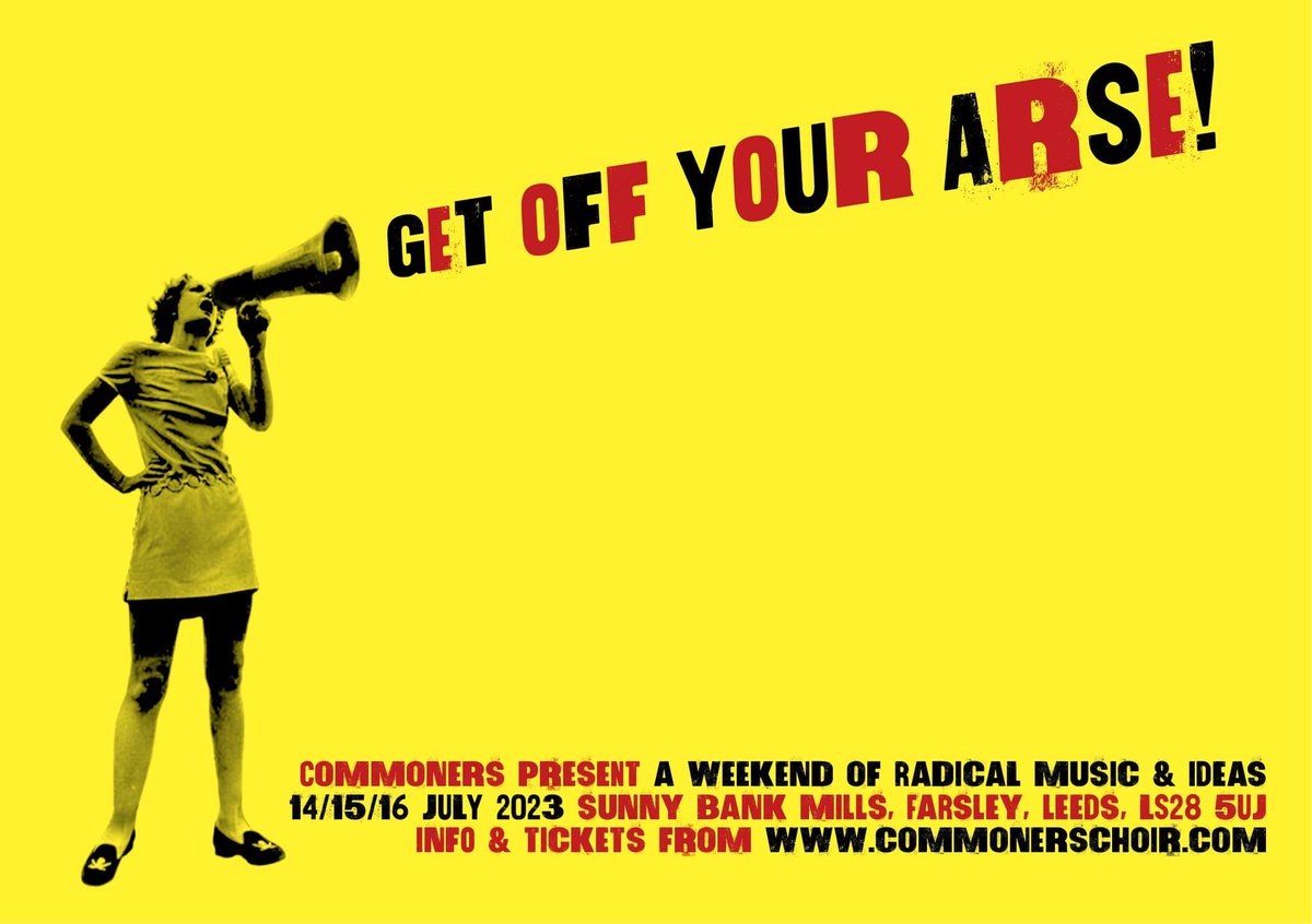 Oi oi oi! #GOYA #GetOffYourArse #LiveMusic #Leeds2023 Info and tix at bit.ly/40WcImS