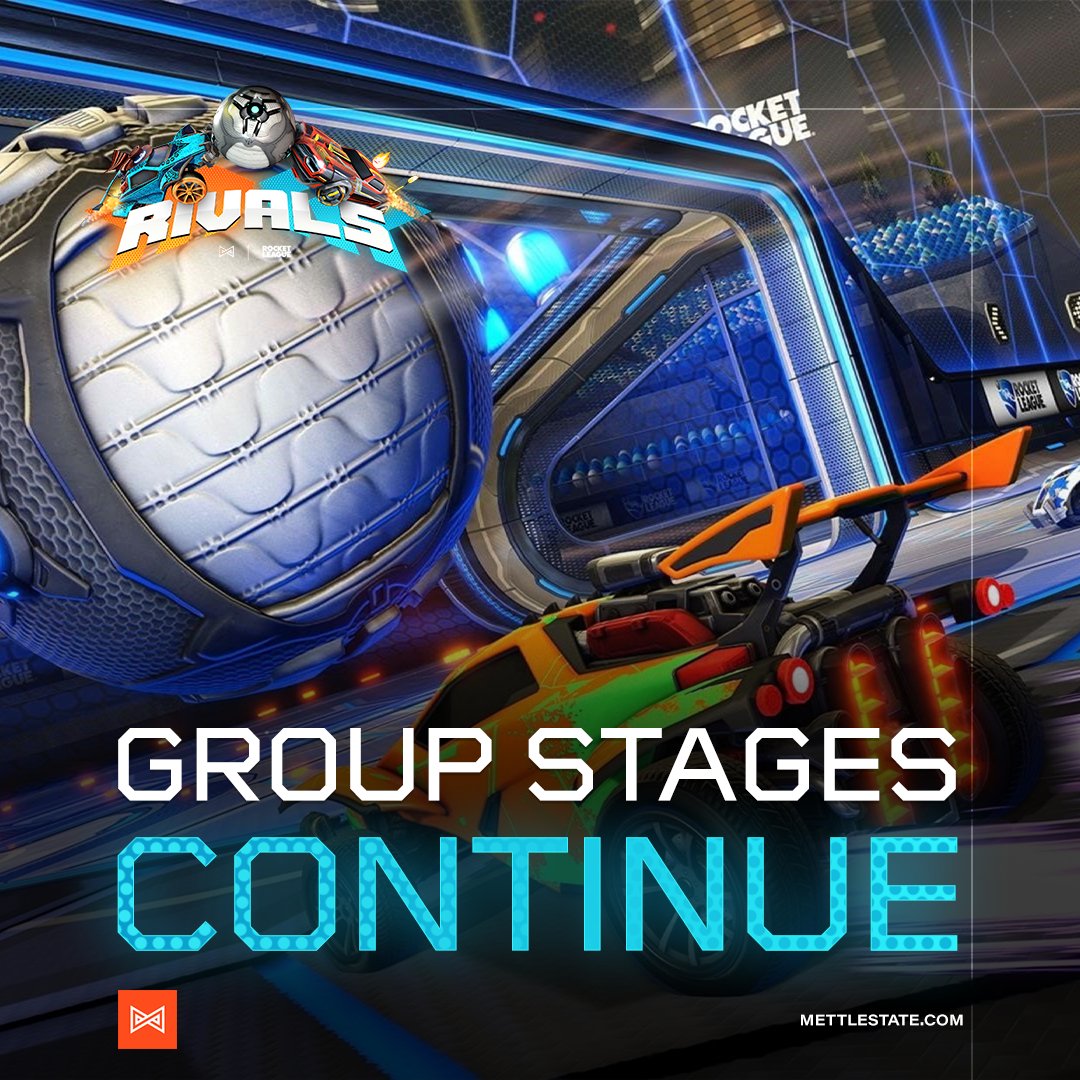 Mettlestate's tweet photo. Rivals, we are in the final week of group stages! πβ½π
GLHF to all the remaining players πͺπ₯
Keep up with the leaderboard here π https://t.co/IRWRaNJBp4
#RocketLeague #RivalsSeries #S1 #ForgeGaming https://t.co/Fh1CDpfkem