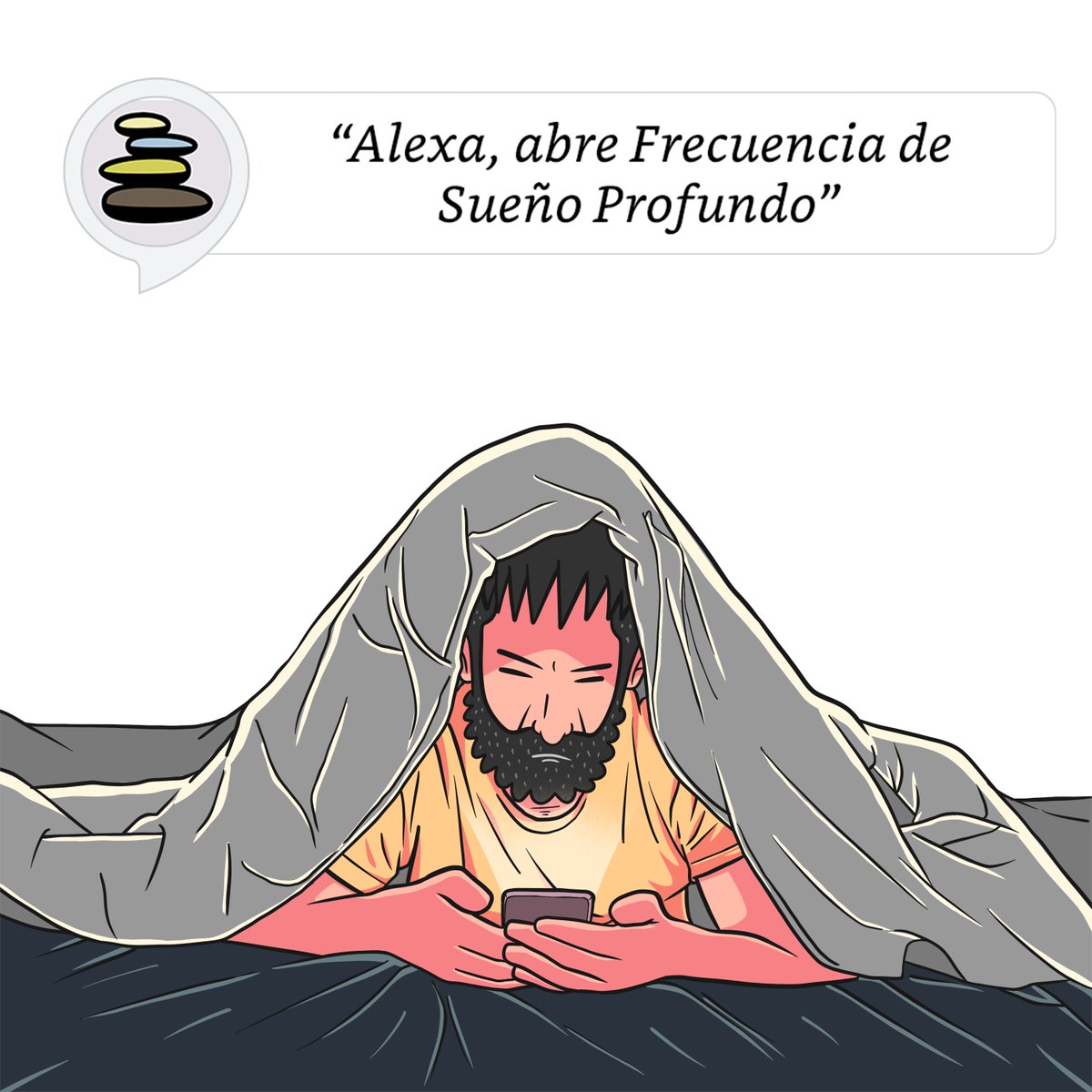 El insomnio es un problema. 
Y por eso hemos desarrollado la esta skill amzn.to/3Tm4K3g
Únete a la campaña de <a href="/AlianzaSueno/">Alianza por el Sueño</a>  en Change.org para lograr políticas de salud pública que lo reconozcan. 
Juntos podemos hacer la diferencia. 💤👧👦 #CambiemosElSueño