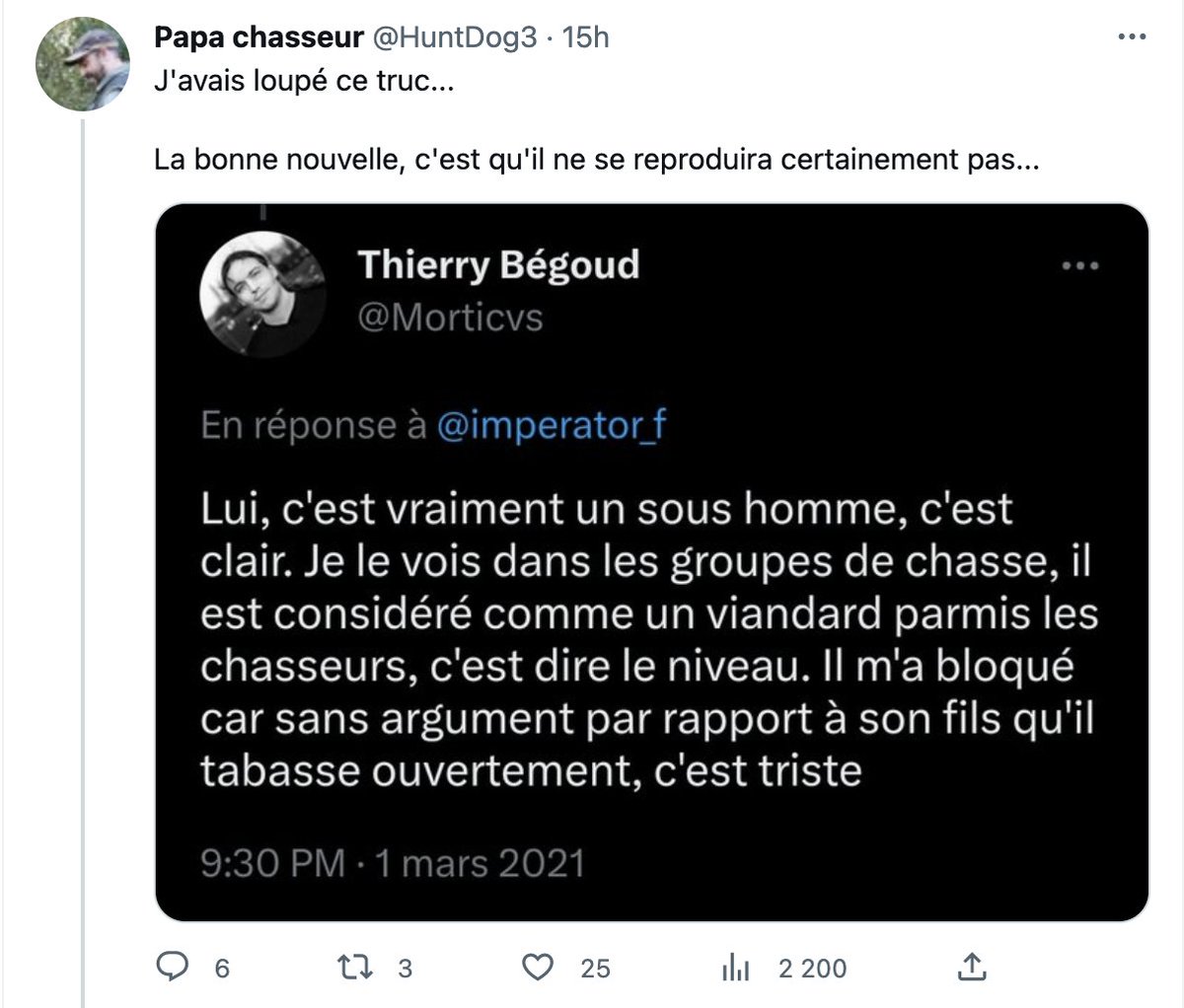 FrancAller_info's tweet image. En qq jours, ns avons eu droit:
🔹@ElChaca99718473 à des menaces de mort
🔹@HuntDog3 à l'accusation de battre son fils
🔹votre serviteur à celle de harceler une parfaite inconnue.
Nos Zamis #vegan st très en forme, bien à l'abri derrière leur clavier
#antispécisme #Haine #cintrés