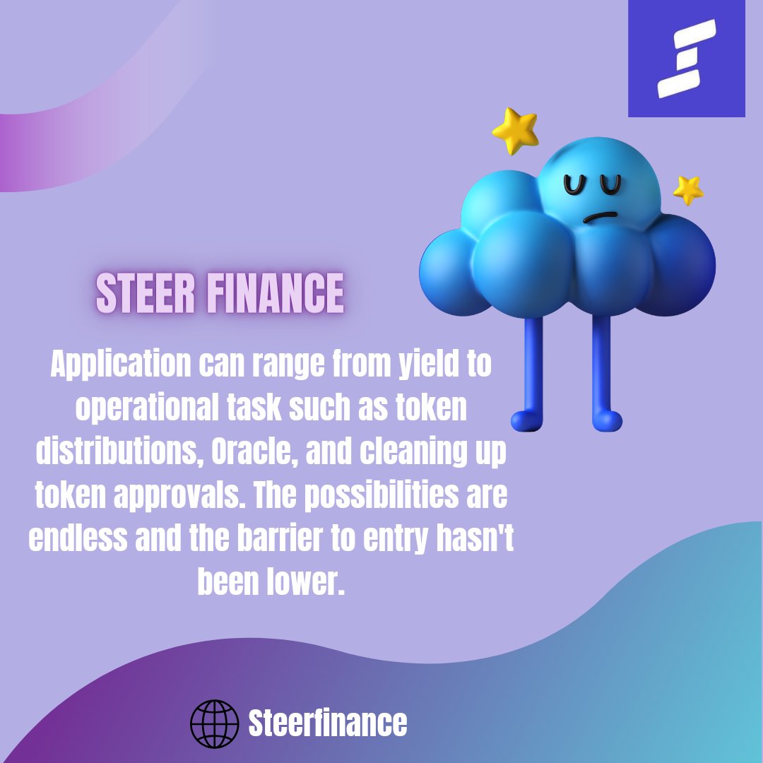 isaiahefes's tweet image. Whether you are a developer looking to build on the blockchain or an investor seeking yield-based strategies, Steer Protocol has something to offer. #SteerProtocol #Web3 #Steer