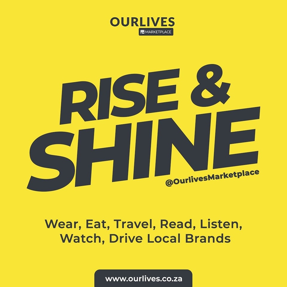 OurlivesMarket's tweet image. Rise &amp;amp; Shine ladies &amp;amp; gentlemen, its a brand new week. If you are an entrepreneur in South Africa 🇿🇦 tag  @OurlivesMarket with your business, services, side hustle or products &amp;amp; we will retweet every tweet with no questions ask. 🚀✊

#Buylocal #CreateJobs #LocalBrands #ProudlySA