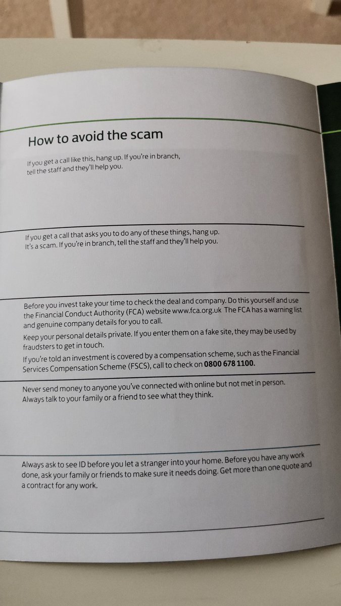 <a href="/robertalippi/">Roberta Lippi</a> dopo avere ascoltato #lovebombing mi sono gradevolmente stupita di questa banca #lloyds protecting from fraud.
