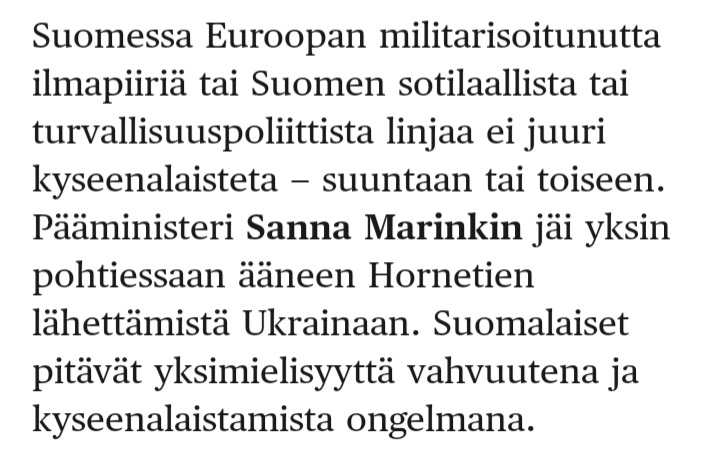 hanna_wass's tweet photo. Se on juuri näin kuten @HannaMahlamaki toteaa Annette Hesslin haastattelussaan @hsfi. Moniäänisyysvaje ilmenee myöhemmin hämmennyksenä visionäärisyyden puutteesta ja menneisyyden hallinnasta käytävinä kamppailuina siitä, ketkä olivat aikoinaan "oikeassa". https://t.co/ecNYMZMjXf https://t.co/m3krLOipaa