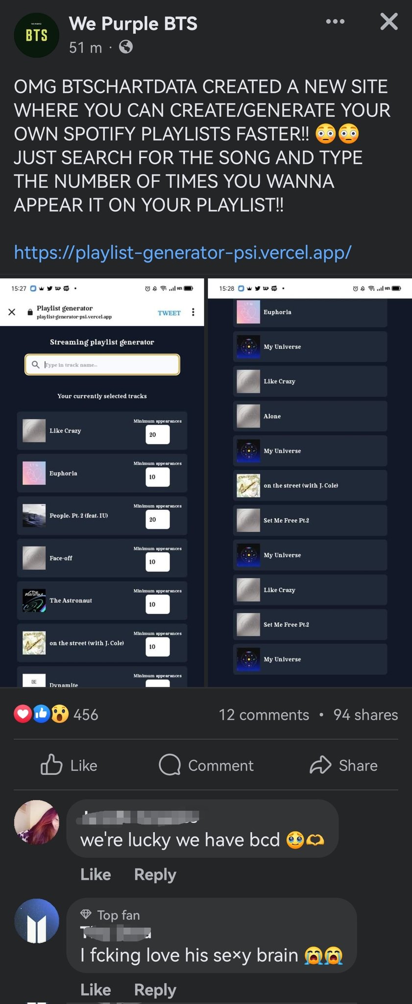 ⁷K I R S T Y . C M 💜 DDAY on Twitter "BTSUpdater You're getting love