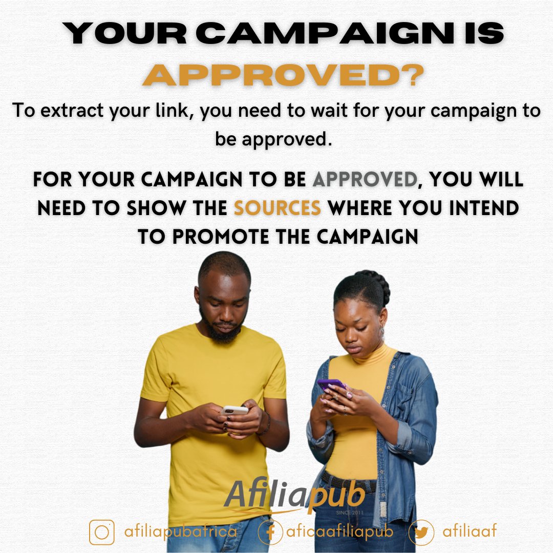 Check that your campaign is approved to start promoting with Afilliapub!

#football #footballseason #footballgame #nikefootball #adidasfootball #footballgames  #footballislife #cristianoronaldo #footballtime #footballsunday #messi #footballnews #nflfootball  #neymar #footballlife