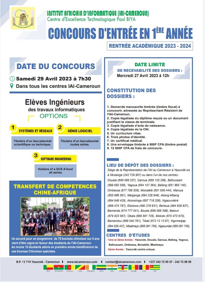 iaicmr_officiel's tweet image. 🔴 Concours d'entrée en première année, rentrée académique 2023 - 2024.