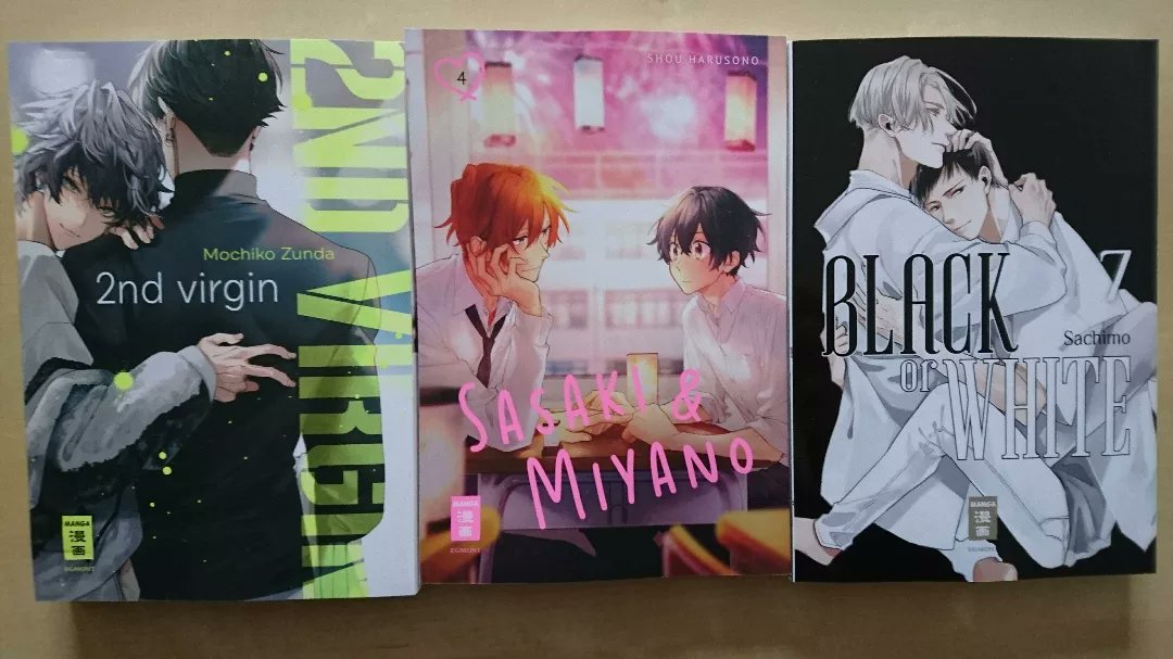 MinaUzumaki10's tweet photo. #EgmontMANGA #manga #Karneval #NamaikiZakari #BlackorWhite #SasakiAndMiyano #BLForevervsNoMoreBL #SwitchMeOn #2ndVirgin https://t.co/PLeK4tSBDH