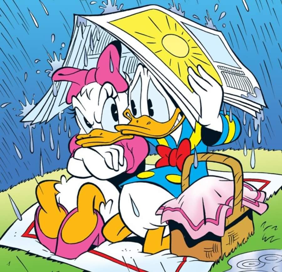 Come riassumere gli inconvenienti climatici della scampagnata di Pasquetta con un'immagine Disney? Così.

#Papersera #Disney #comics #Disney100 #Pasqua #Pasquetta #Pasqua2023 #HappyEaster #Picnic #meteo #scampagnata #Paperino #DonaldDuck #ArildMidthun #drawing #art #picoftheday