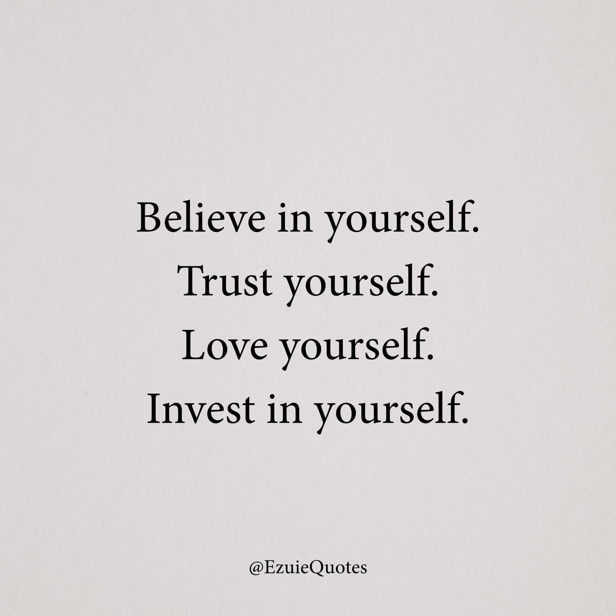 Invest in yourself