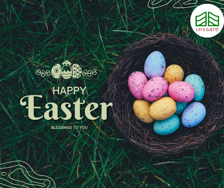 LifegateBank's tweet photo. Wishing you a blessed Easter Monday from all of us @lifegatebank 
.
.
.
#lifegate #lifegatemfb #easter #eastermonday #celebration https://t.co/2zw7tAis7V