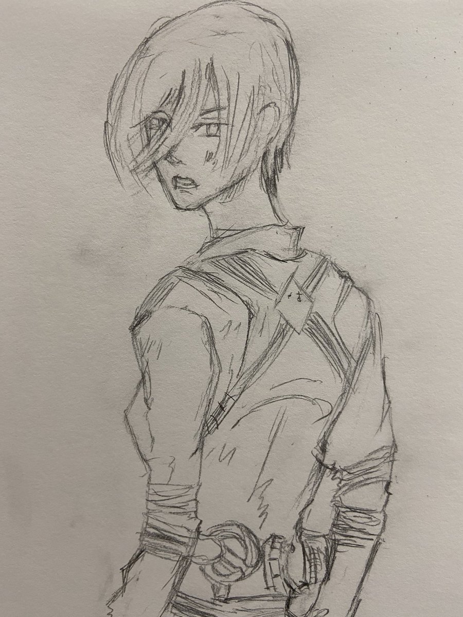 empstudioarts's tweet photo. Mikasa pencil sketch

I might try to ink it later 

#AttackOnTitan #MikasaAckerman #sketch #fanartanime https://t.co/8N9JXRhVXn