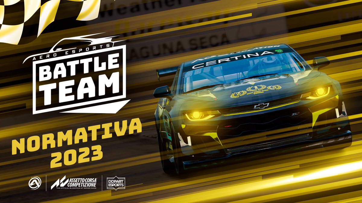 ⚔️BATTLE TEAM II

Mañana toda la información en nuestro discord 

discord.gg/tTZty8pUEE

#simracing #beACC #esports #assettocorsacompetizione