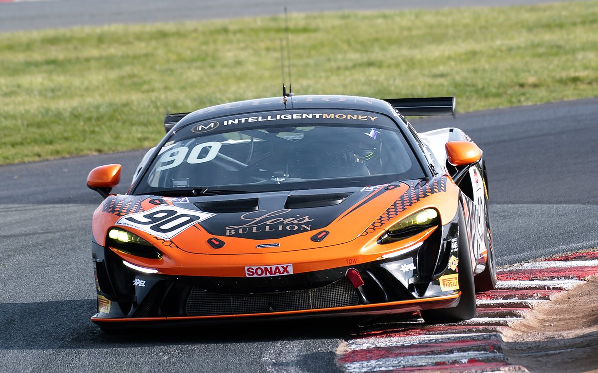 'Pole 2 Pole'

By: @SteveHindle

It’s race day at #OultonPark as the 2023 #BritishGT Championship gets underway.

Here’s the brilliant new #OptimumMotorsport #McLarenArtura of #JackBrown & #CharlesClark, powering to P1 as both take #GT4 #poleposition for the day’s double-header.