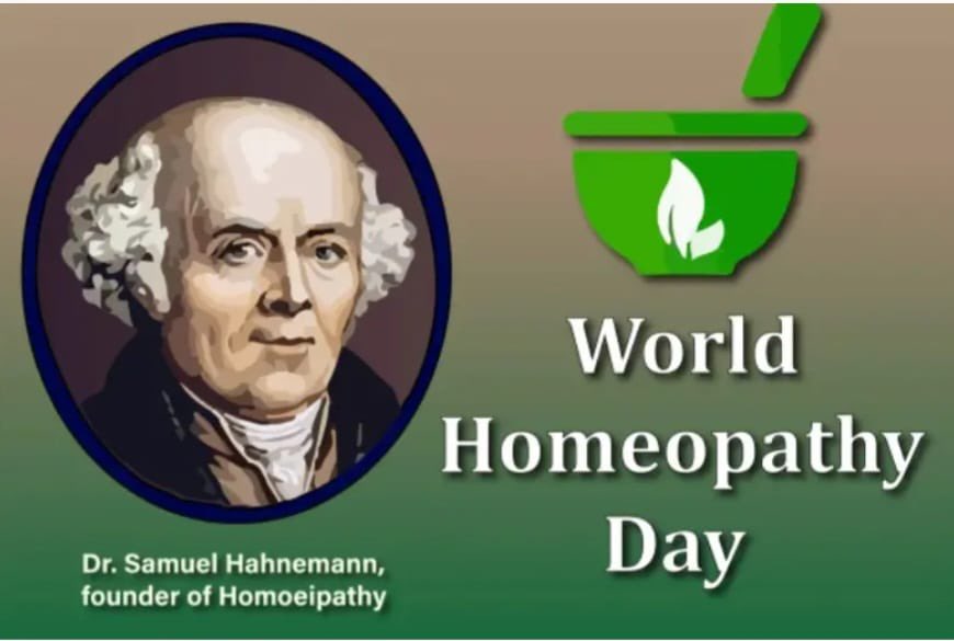 Honouring the legacy of Dr. Samuel Hahnemann and the practice of homeopathy on #worldhomeopathyday2023 #Stayfit #healthcare #HealthyNation #homeopathy #HOMEOPATHYDAY