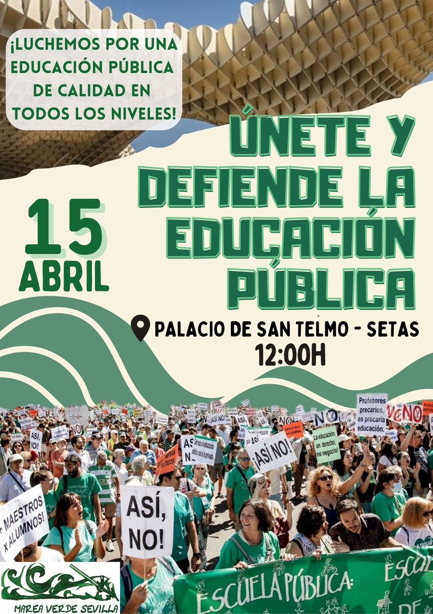¿Qué tal la vuelta?
Vamos a empezar este trimestre con ganas de mejorar nuestro trabajo y nuestro sistema educativo.
Apunta la fecha del próximo sábado.
¡La Educación Pública te necesita!
#EducaciónPública
