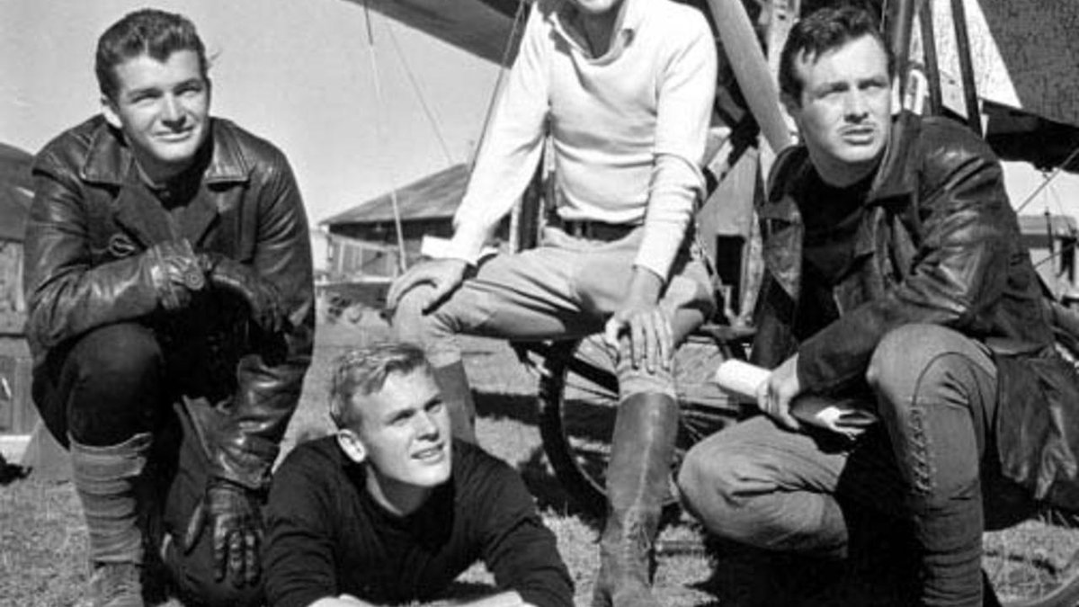 Cinephemeride's tweet photo. @HWDudes100 https://t.co/I9uBy9LgNi #lafayetteescadrille #escadrillelafayette #cestlaguerre #tabhunter #clinteastwood #davidjanssen #etchikachoureau #tomlaughlin #warmovie #warplane #dvd #movie #film https://t.co/kFcVxkgAVH