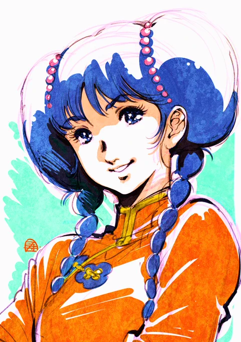 久しぶりにマクロス脳になったので落書き。もっと美樹本絵勉強したいけど何かが邪魔する!#マクロス展 