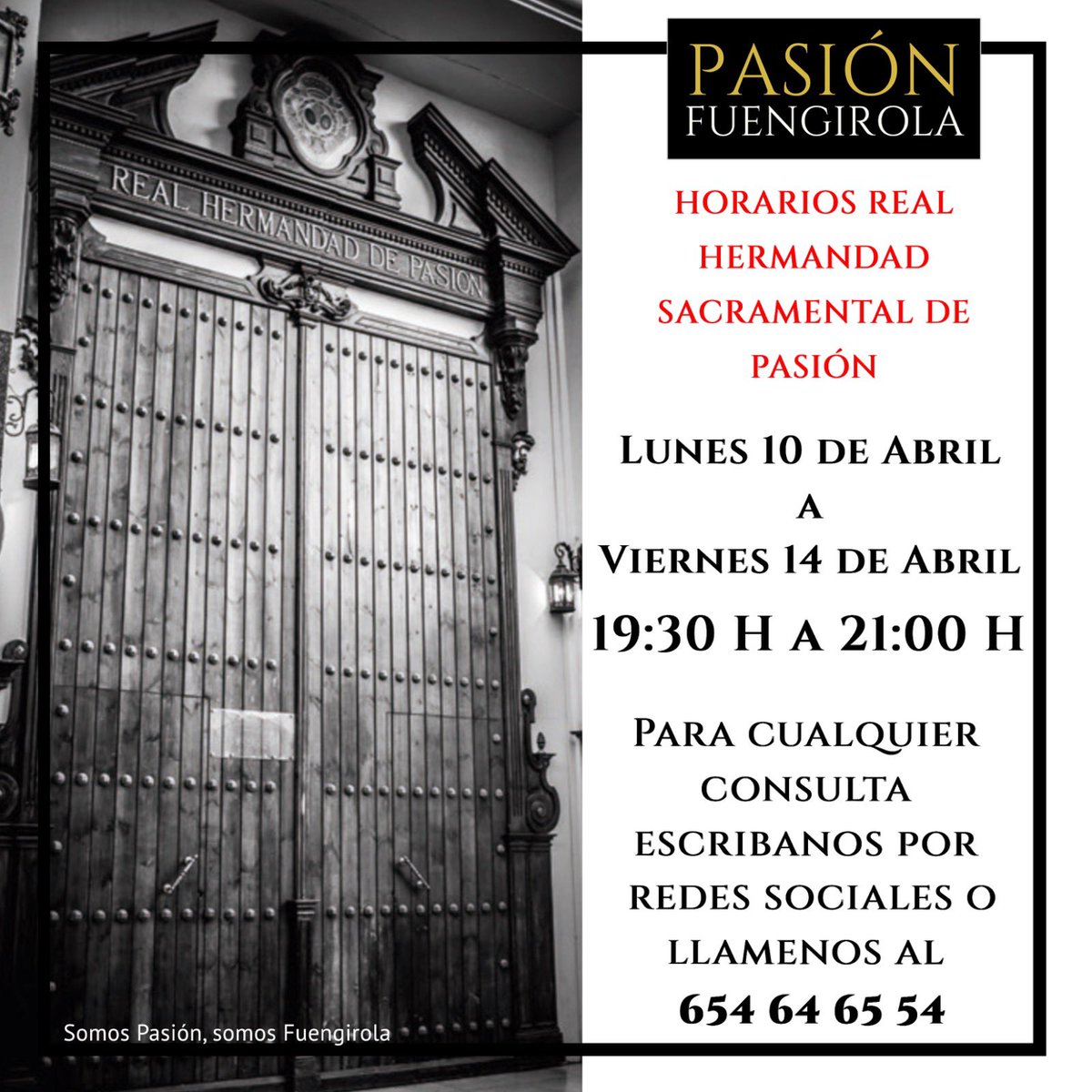 Real Hermandad de Pasión tweet media