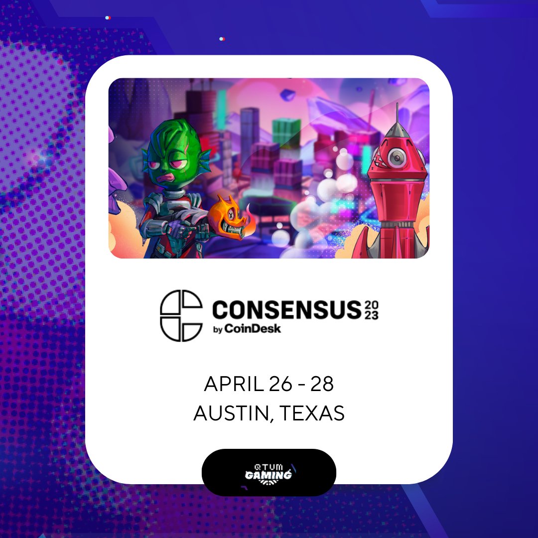 qtumgamingesp's tweet image. #Qtum se dirige a #Consensus2023 @consensus2023 en Austin, Texas, en unas semanas. Tendremos un stand de Moonland @MetaMoonland - donde podrás disfrutar del primer #playabledemo del videojuego. 🚀