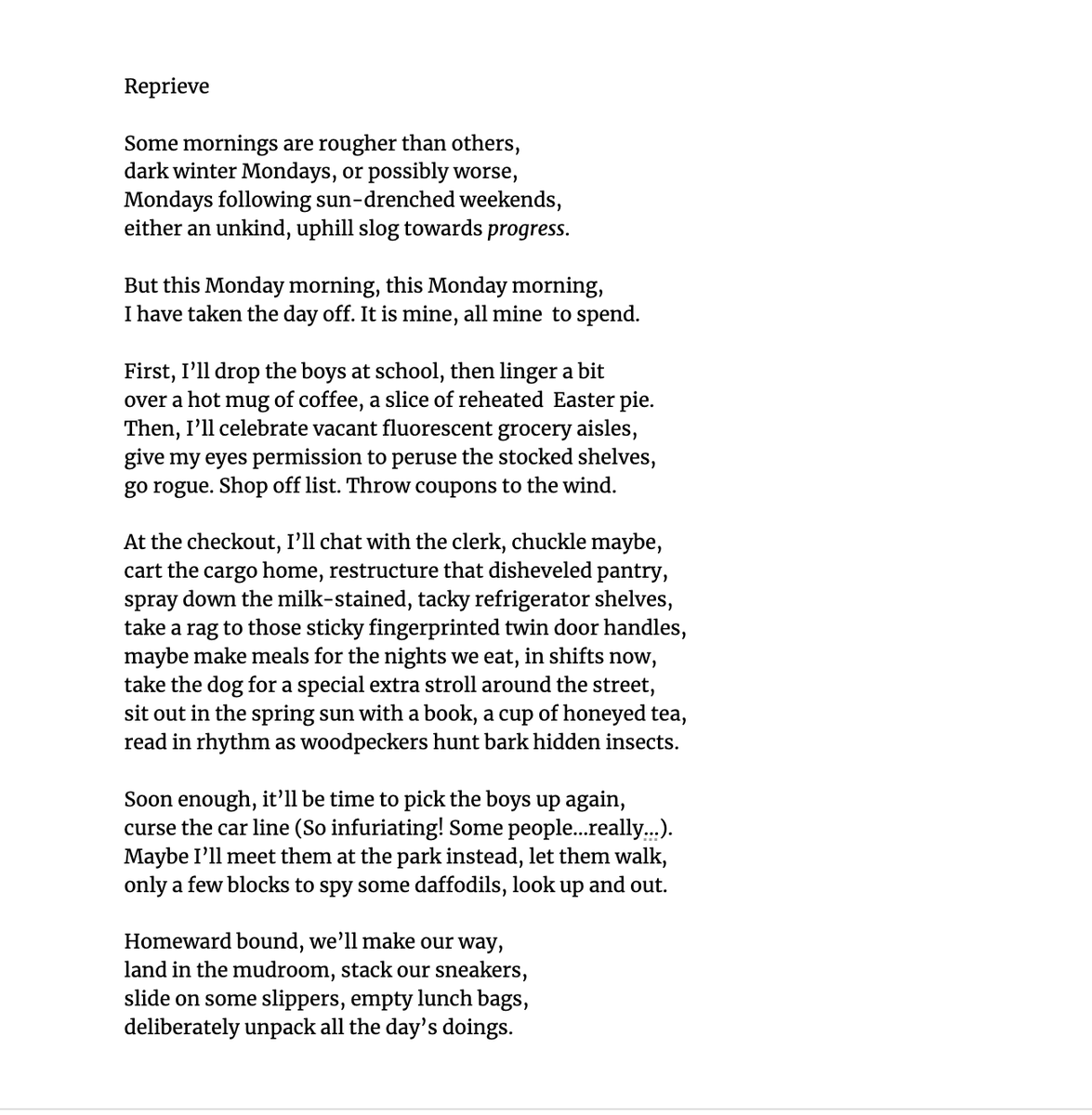 oonziela's tweet photo. A third of the way through #NationalPoetryMonth 💟 Poem 10/10 was drafted in my notebook this morning, then revised on screen. ✍️💻 #revision #writingisrewriting #imperfectpoems #amwriting #poetry #writebesidethem #nctechat #littogether #writersnotebook https://t.co/gbxqb5evnf