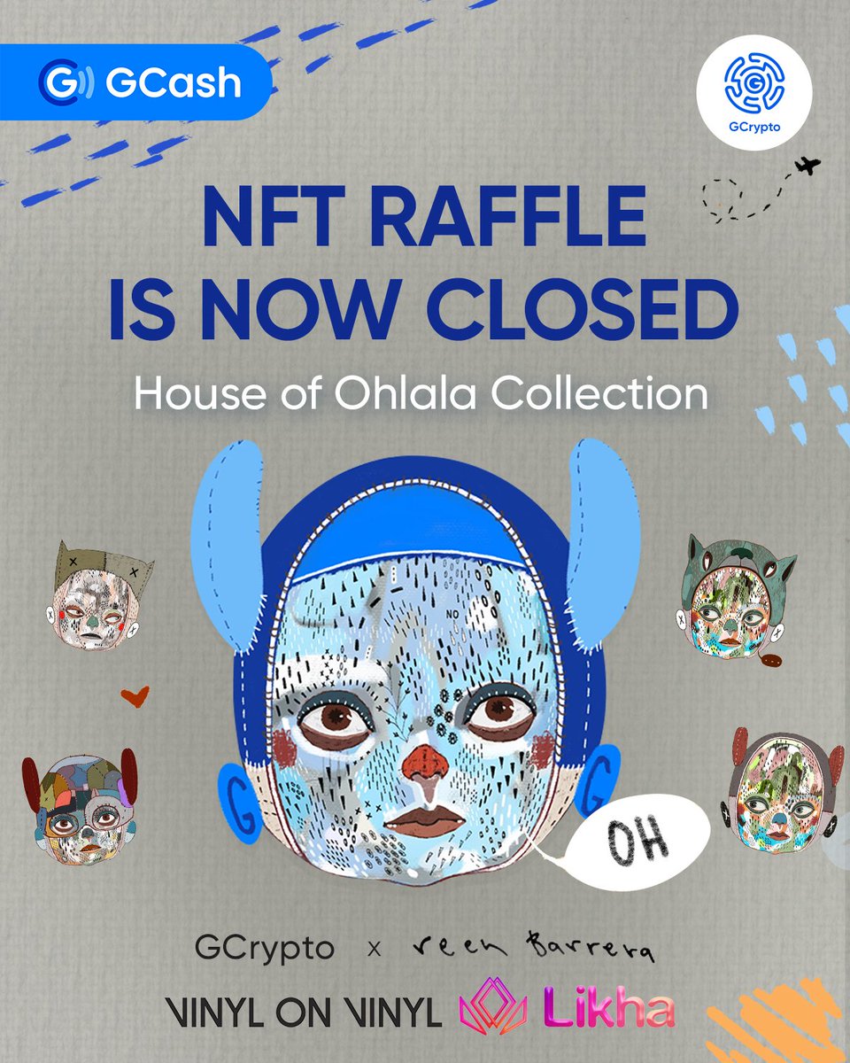 Hello Charlie X GCash House of Ohlala

The House of Ohlala Collection Raffle has just ended. Thank you for joining and best of luck! ✨️

Winners will be announced on April 11