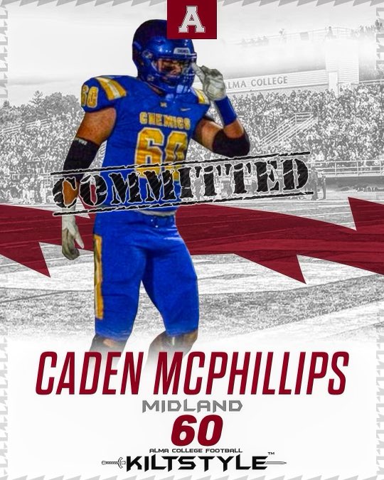 Thank you to everyone who has helped me become the person I am today. Couldn’t thank my parents enough for providing me everything to me my whole life. Extremely blessed with this oppurtunity. Kiltsup baby! <a href="/CoachCouchAlma/">Jason Couch</a> <a href="/AlmaCoachCole/">Scotty Cole</a> <a href="/Coach_OGara/">Cooper O’Gara</a> <a href="/CoachP_Alma/">Jason Polmanteer</a> <a href="/z_rieps/">Zach Riepma</a>