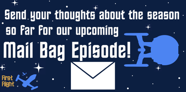 FirstFlightPod's tweet photo. Send your thoughts about #StarTrekEnterprise's second season so far! We want to feature your thoughts in our upcoming Mail Bag episode! #StarTrek #FirstFlightPod https://t.co/kJ6DOaAgVr