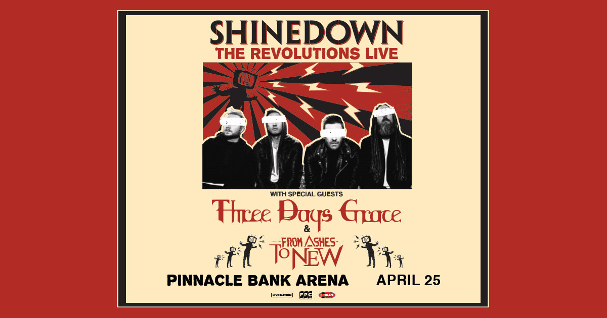Thunder997rocks's tweet photo. Be listening for the "CALL NOW" Shinedown sounder this week to win tickets to the show! April 25th in Lincoln with Ashes to New &amp; Three Days Grace. When you hear the sounder call (844) 762-5997 #goodluck https://t.co/dkPmAH31fl