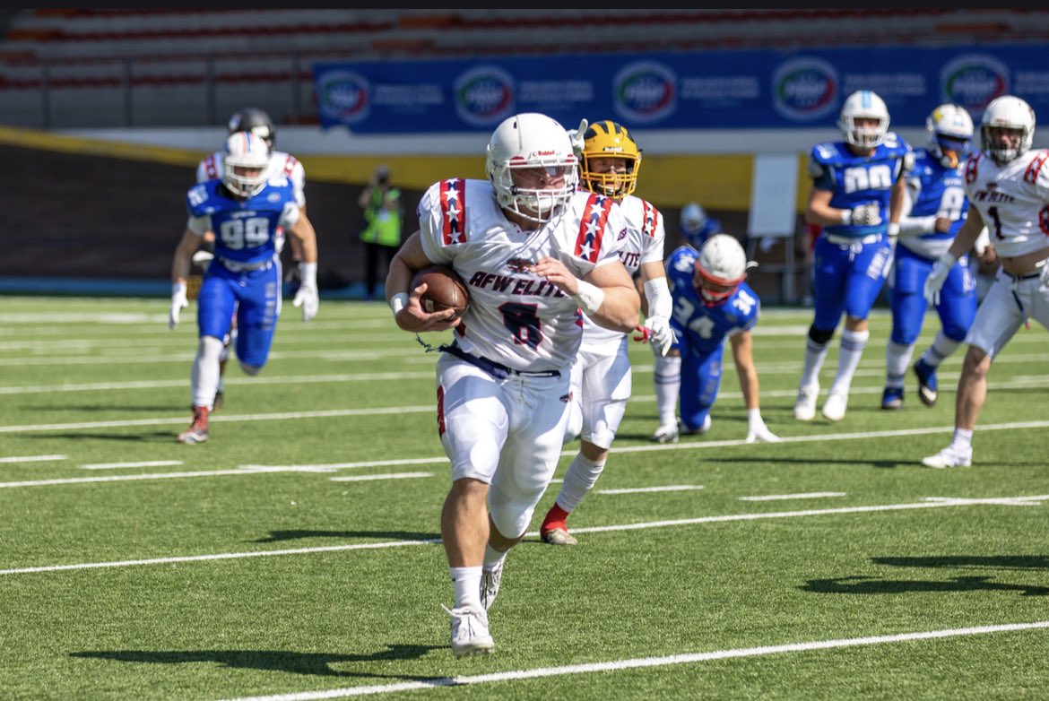 larose_angelo's tweet photo. Unbelievable experience representing the USA against Italy this past week. From being named a Captain of the team, to winning the game MVP, I am forever grateful for this opportunity. 

@CoachHallenbeck @CoachDiCenzo 
@SolomonBaymon @JuiceWa45 @Wes_Football https://t.co/ARci6oON34