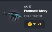 YtZlashy's tweet photo. 🎁 AK-47 Frontside Misty 🎁
 #csgogiveaways #Giveaways #CSGOGiveaway #CSGO   

- Retweet + Follow @YtZlashy 
- Like &amp; Comment on vid: https://t.co/3AoDLse9aC
- Tag your friends          

Picking winner in 72 Hours🍀 GL https://t.co/hmpebSbGiH