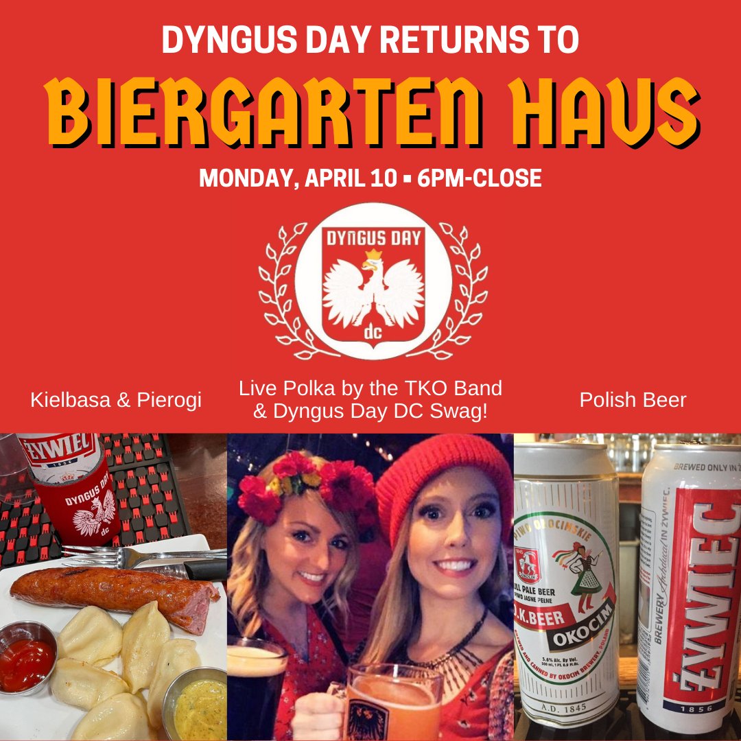 biergarten_haus's tweet photo. Looks like great weather for @DyngusDayDC‼️ Join us tonight starting at 6PM! https://t.co/MO1xopxiha