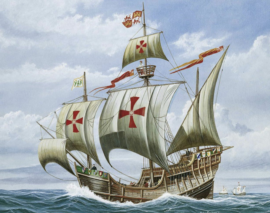 Wir wünschen frohe Ostern und erinnern daran, dass die Seefahrt schon immer mit dem Glauben verbunden war. Eine Regel der Christlichen Seefahrt ist es bis heute, Menschen aus Seenot zu retten.
seemannsmission.org
 Bild: Das Flaggschiff von Christoph Columbus „Santa Maria“