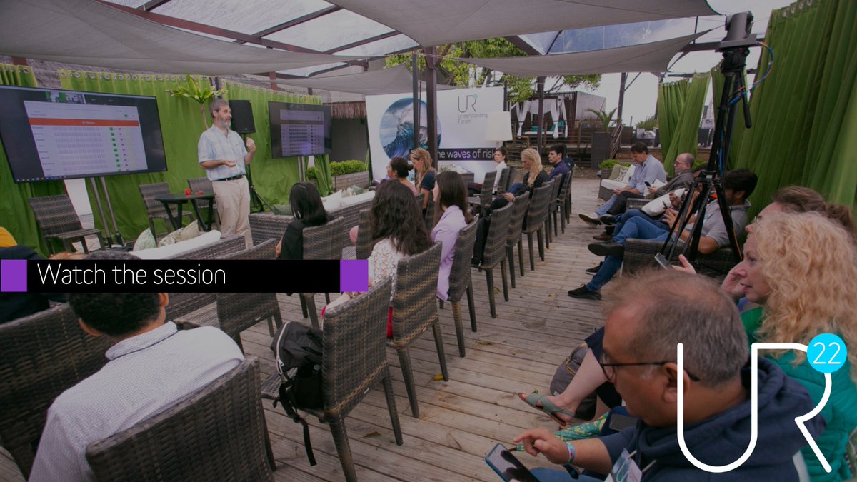 Hurricane Hurry is an interactive game experience created by the World Bank that simulates decision-making in disaster risk financing.

Watch the video of this #UR22 session and learn about non-traditional approaches to communicating complex information👇
youtu.be/nkmNsMlreQ4