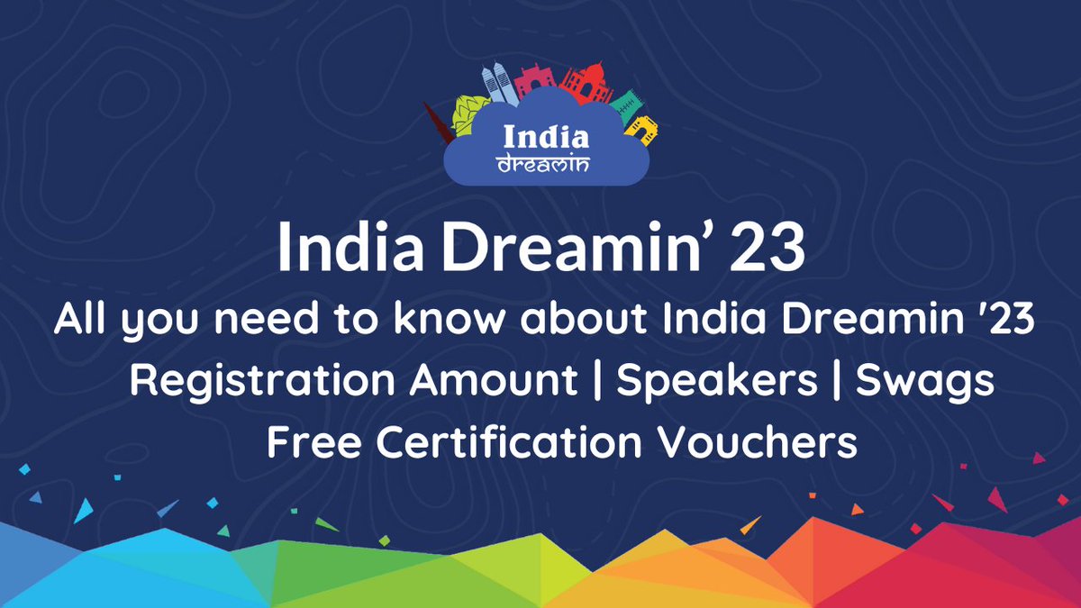 🌟  All you need to know about Salesforce India Dreamin ’23  🌟
✅ Why you should join
✅ Keynote Speakers
✅ Venue
✅ Registration Amount
✅ Swags
✅ Free Certifications Vouchers

Link youtu.be/EtHS7UCwaY0

#IndiaDreamin
#salesforce #LWCStack #trailhead #sfdx #trailblazer