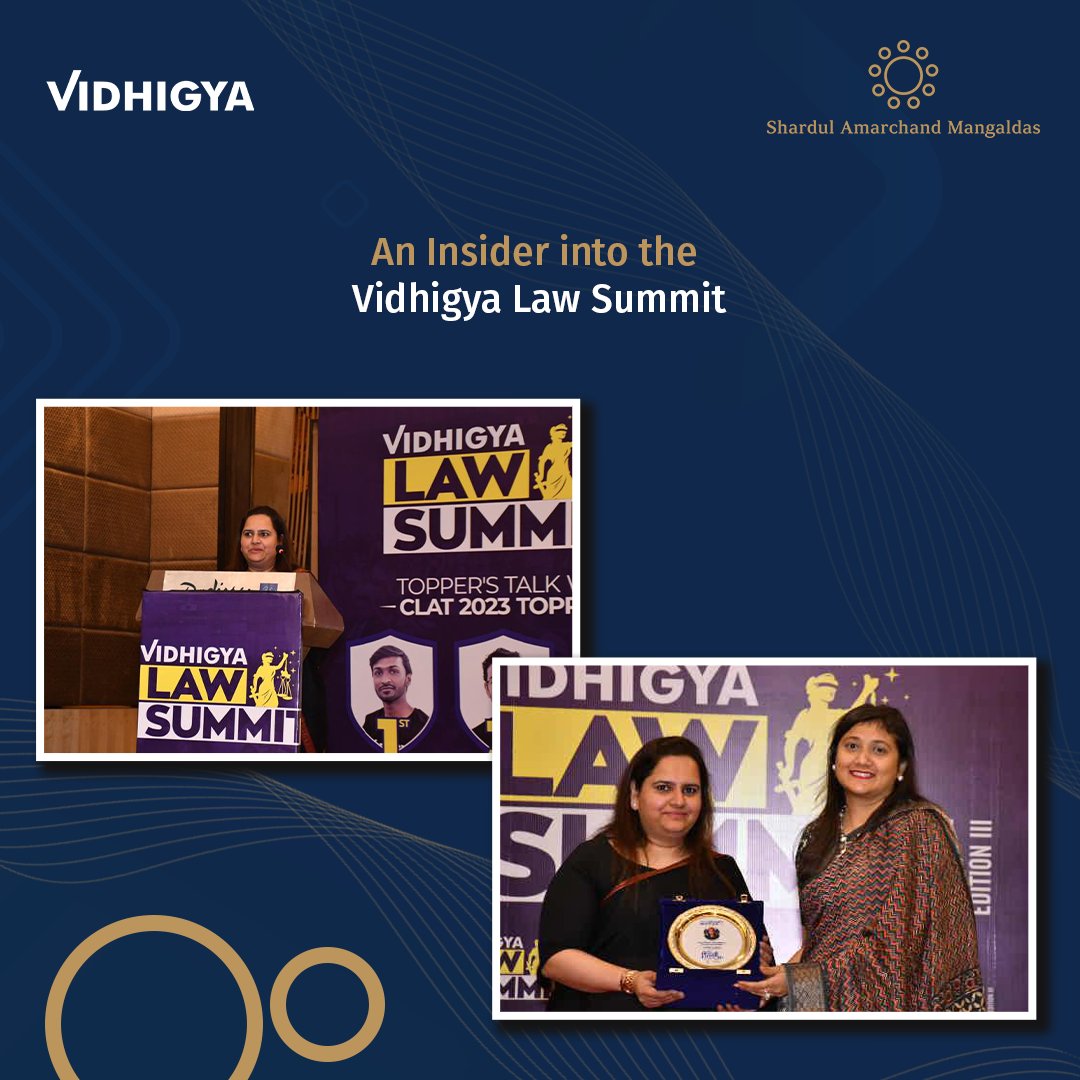AMS_Shardul's tweet image. Our Partner Ms. Swati Agarwal was a Chief Guest at a Law Summit organized by Vidhigya Institute. She shared her insights on career in Technology Laws and her experience while working in a #law firm.

#LawSummit #TechnologyLaws #LawFirm